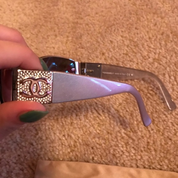 Iridescent Chanel sunglasses main image 5